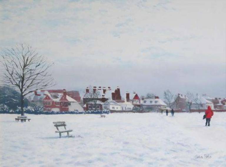 Winter Walk to Wimbledon Village - John Field