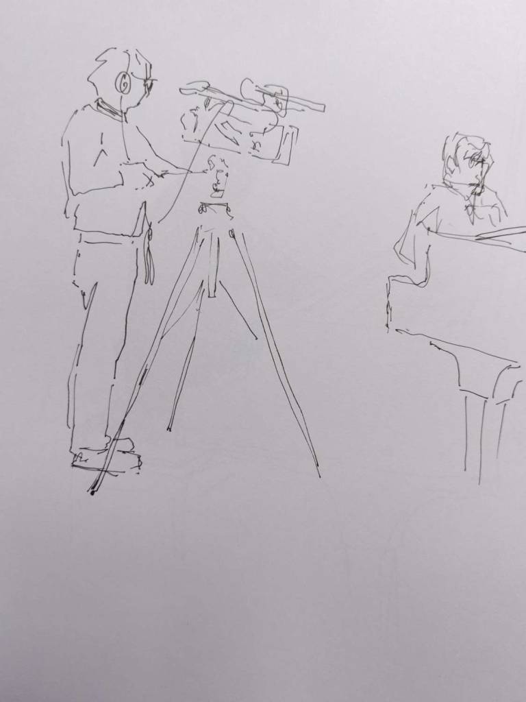 Sketch for Pianist. - Andrew Cochrane Dixon