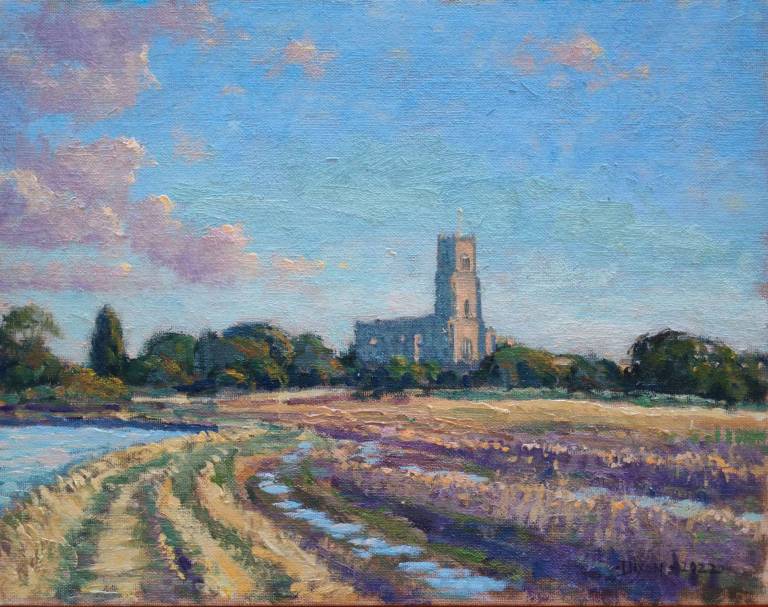 Blythburgh Church, late afternoon. 2022. - Andrew Cochrane Dixon