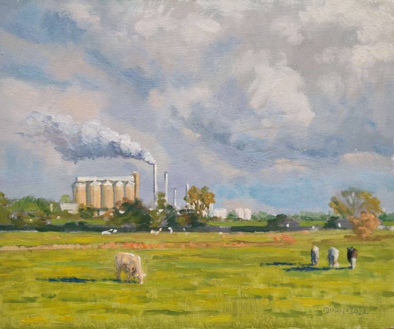 Cantley sugar factory, Norfolk, 2022. - Andrew Cochrane Dixon