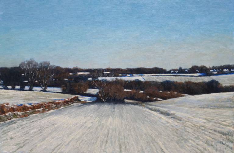 Snow in the fields, Berkhamsted. 2026. - Andrew Cochrane Dixon