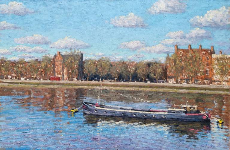 The River Thames fromBattersea Park, 2026. - Andrew Cochrane Dixon