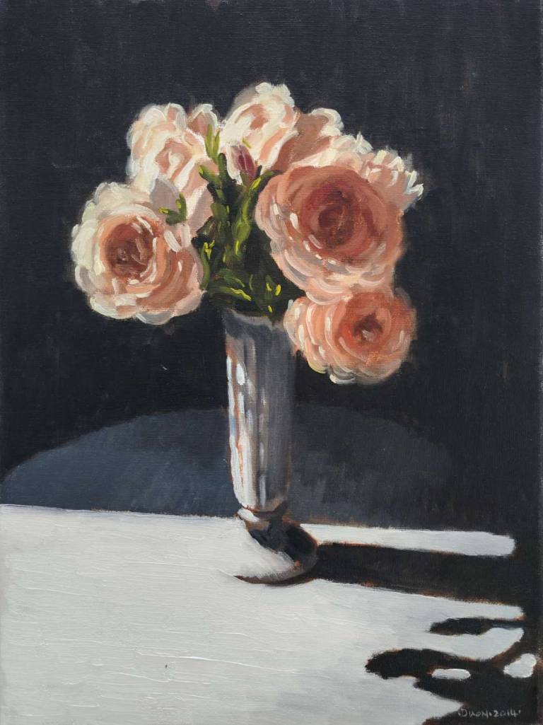 Still life with roses, 2014. - Andrew Cochrane Dixon