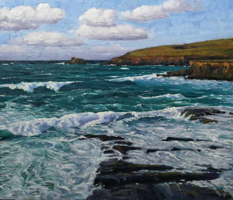 Trevone bay, Cornwall. 2018. - Andrew Cochrane Dixon