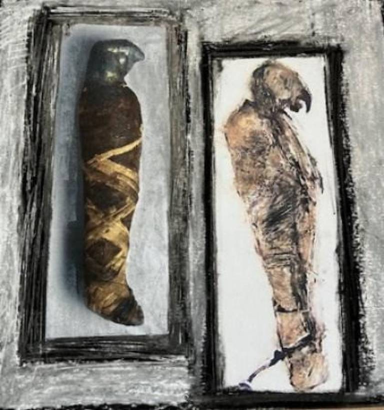 Mummified birds 2 - Prue Ann Robinson