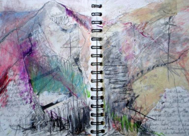 Mongolian sketch two - Prue Ann Robinson