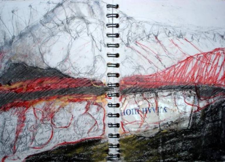 Mongolian sketch three - Prue Ann Robinson