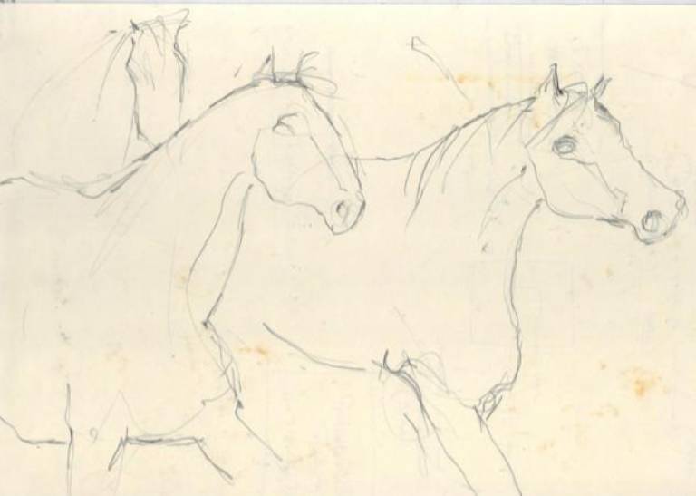 three horses - Prue Ann Robinson