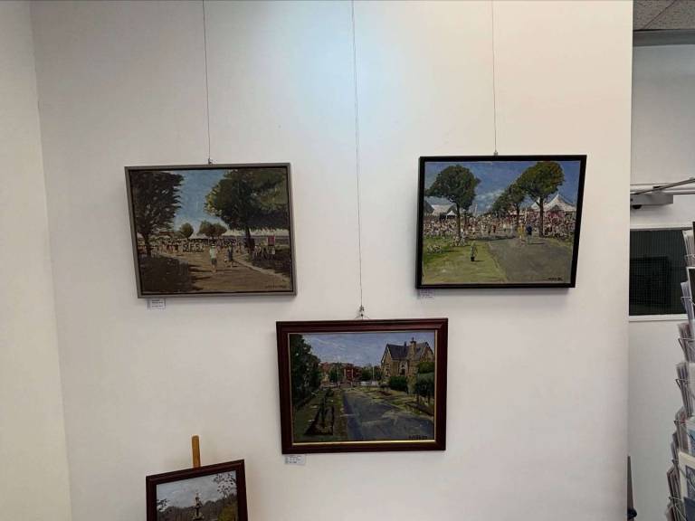 Recent exhibition at the ArtHouse, Southport - 
