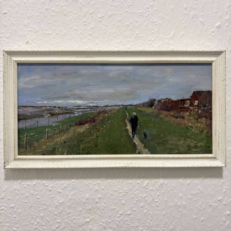 Walking the dog, Marshside - Mohamed BENBRAHIM