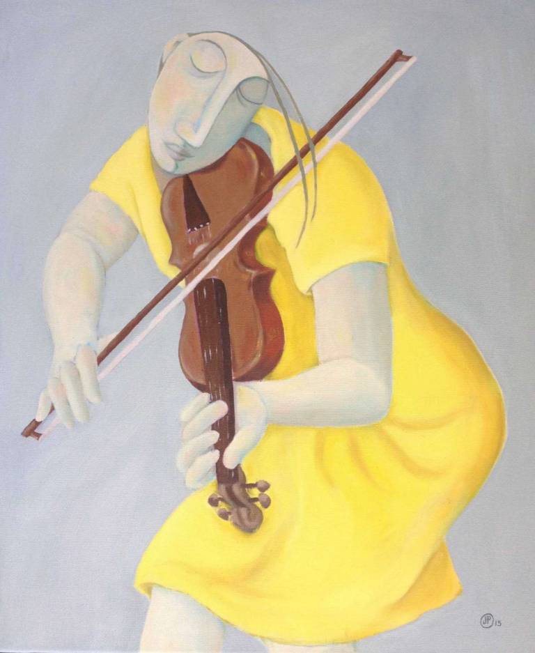 The Yellow Fiddle Player - Joanna powell