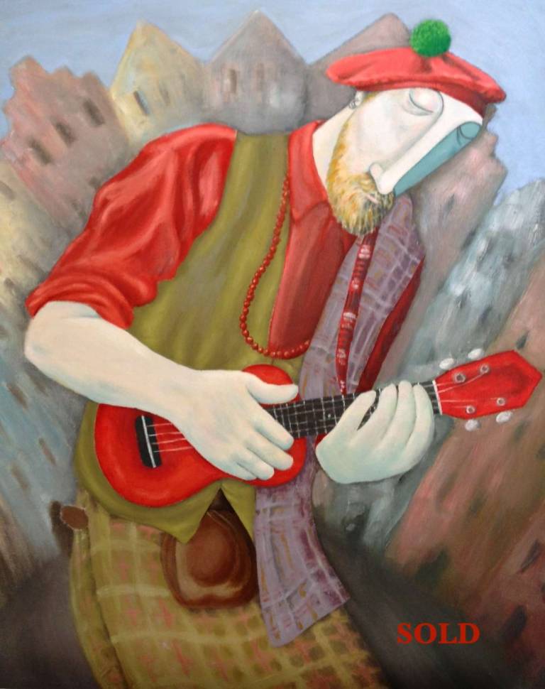 Edinburgh Ukulele Player - Joanna powell