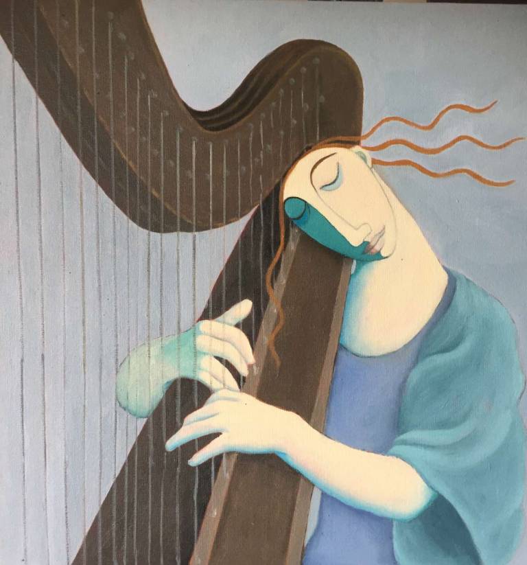 The Clarsach Player - Joanna powell