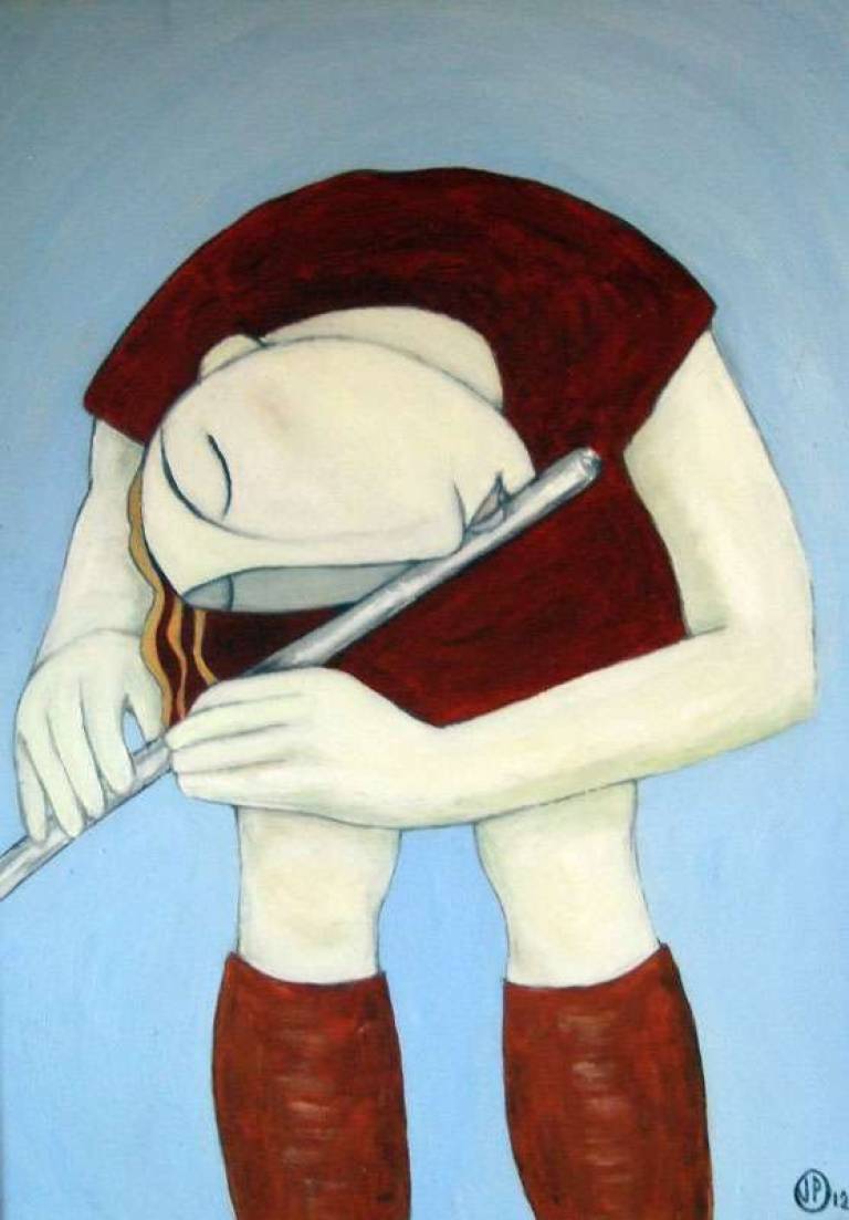The Red Flautist - Joanna powell