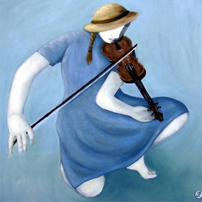 tuning fiddler - SOLD - Joanna powell