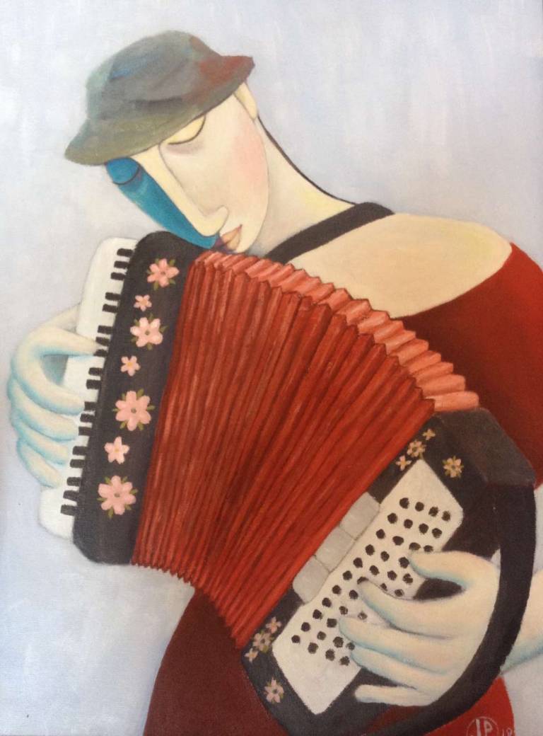 The Red Accordionist - Joanna powell