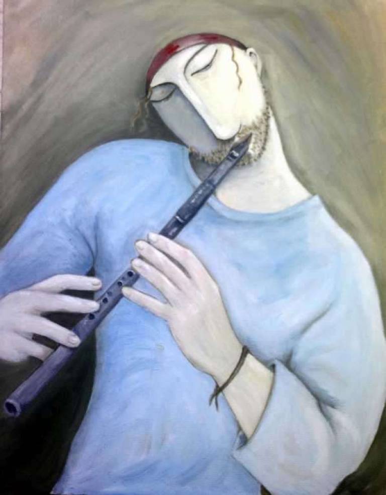 The Whistle Player -SOLD - Joanna powell