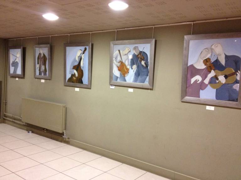 Ceilidh Place solo exhibition, Ullapool - Joanna powell