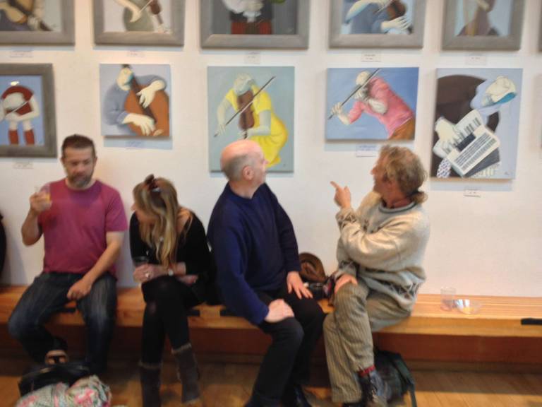 exhibition at Scottish Storytelling Centre (part of Tradfest) - Joanna powell