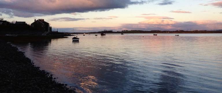 twilight in the village - Joanna powell