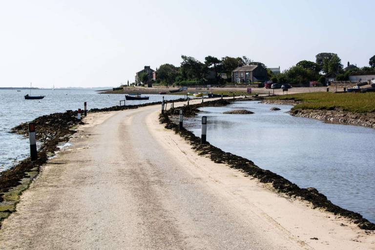 The Causeway approaching the village - Joanna powell