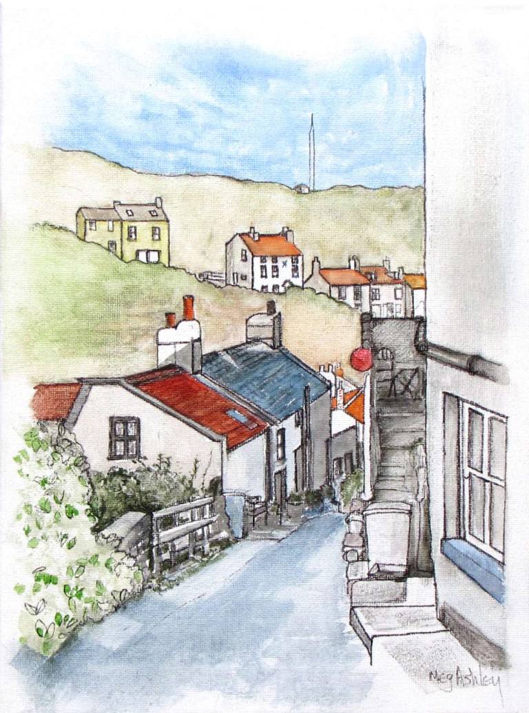 Back Road, Staithes - Meg Ashley