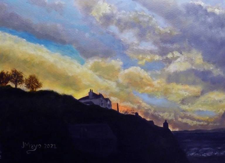 Evening Storm over Little Haven - John Mayo