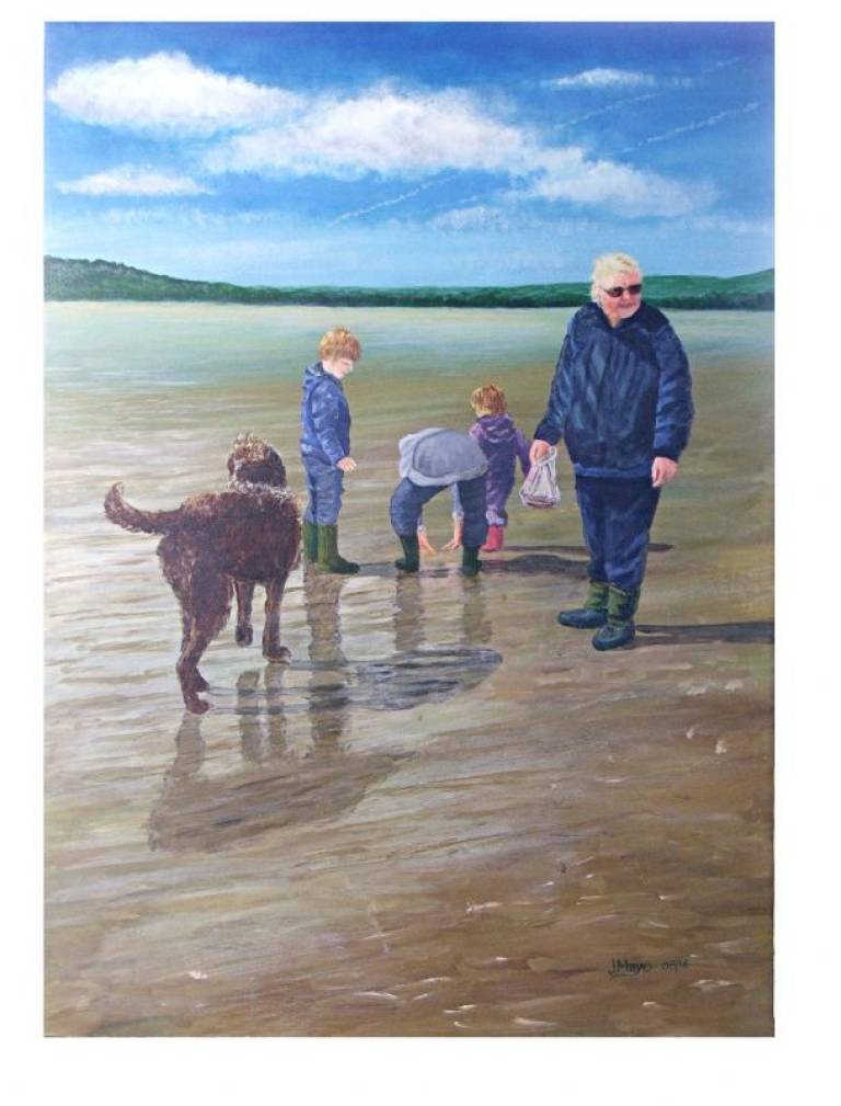 Gathering Shells - John Mayo