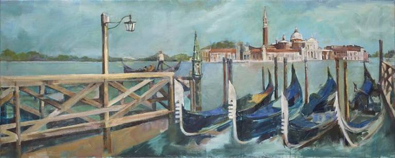 Venice Gondolas - Kalpna Saksena