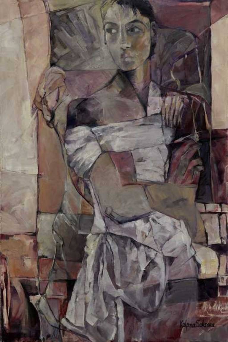 Purple Woman 2 - Kalpna Saksena