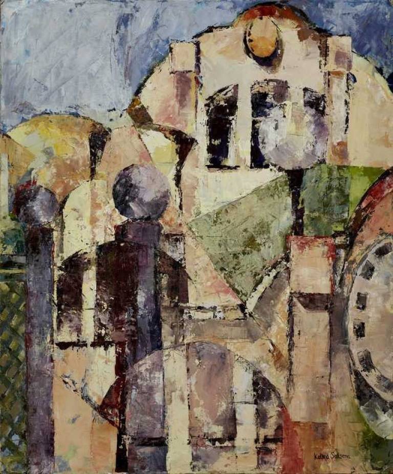 Prague : Courtyard - Kalpna Saksena