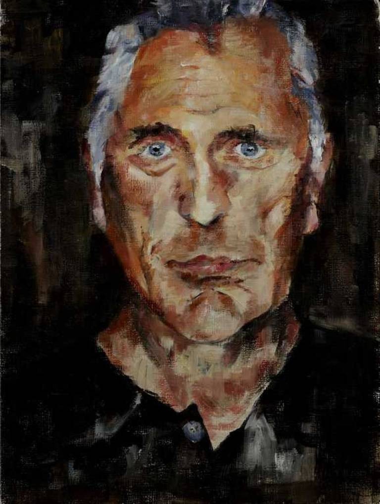 Man in Black Shirt - Kalpna Saksena