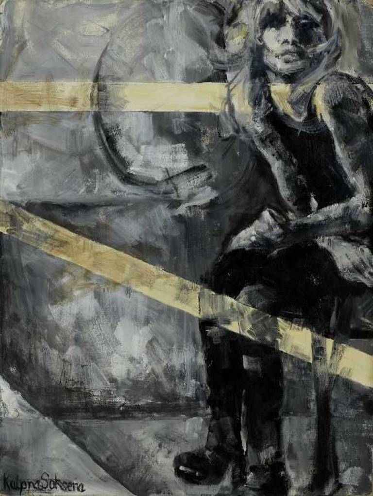 Triptych : Black and White 3/3 - Kalpna Saksena