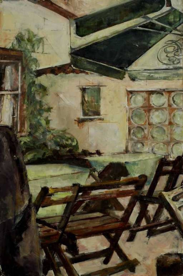 Prague : Courtyard 2 - Kalpna Saksena