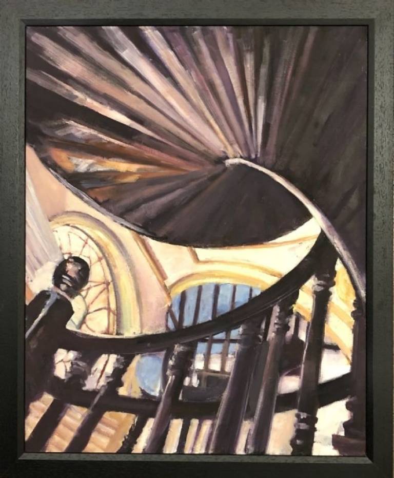 Cuba stairwell 2 - Kalpna Saksena