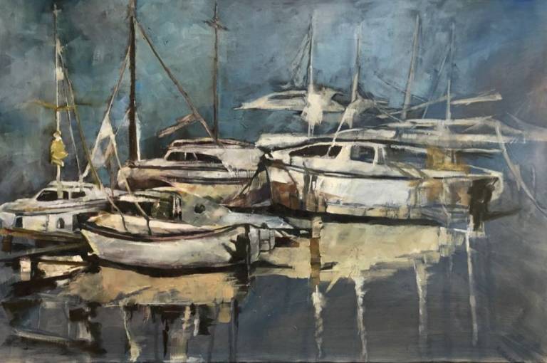 Boats- West Reservoir - Kalpna Saksena