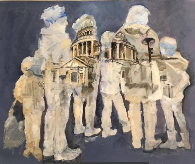 Silhouette- St. Paul's - Kalpna Saksena