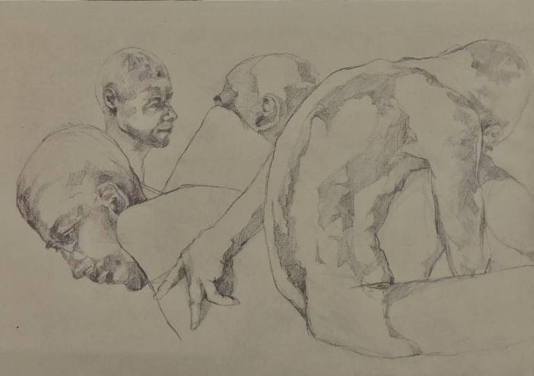 Life Drawing no.6 - Kalpna Saksena