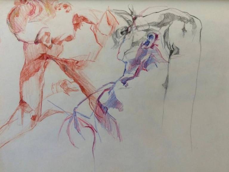 Life Drawing no.10 - Kalpna Saksena