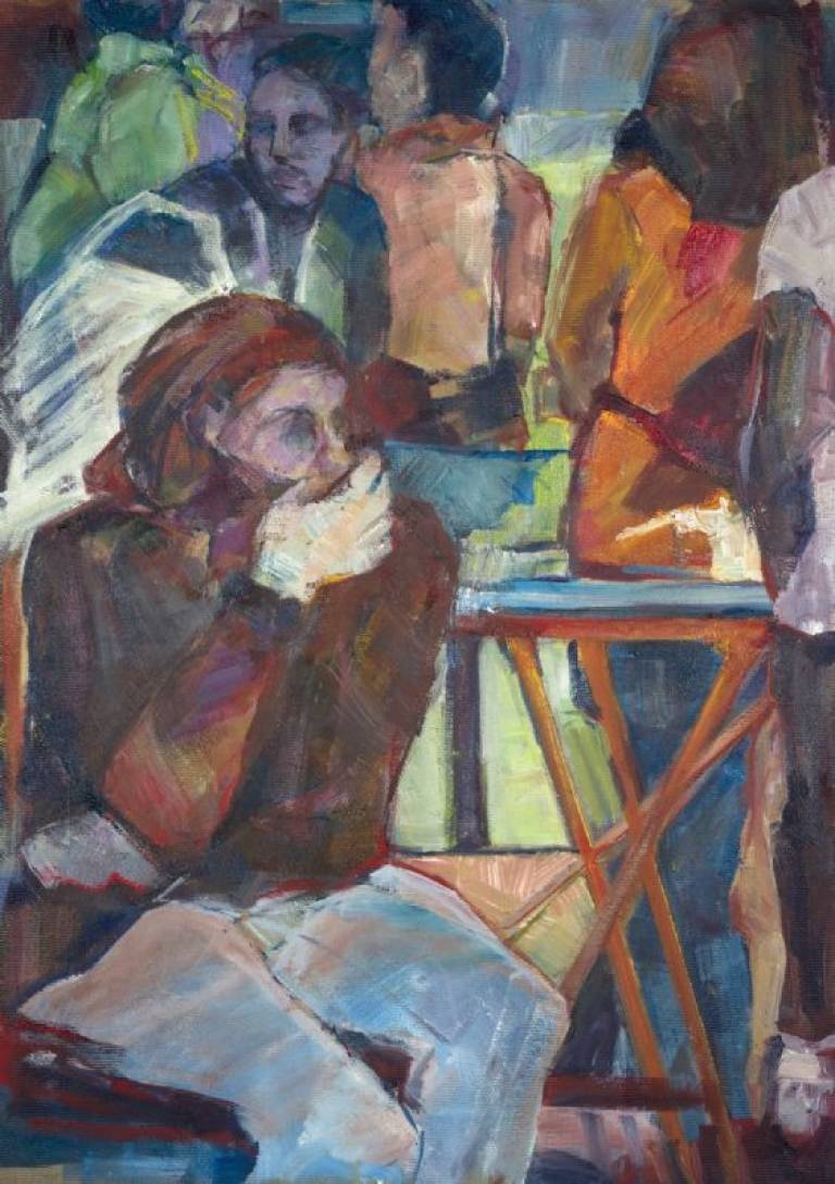 NYC Diptych 2 - Kalpna Saksena