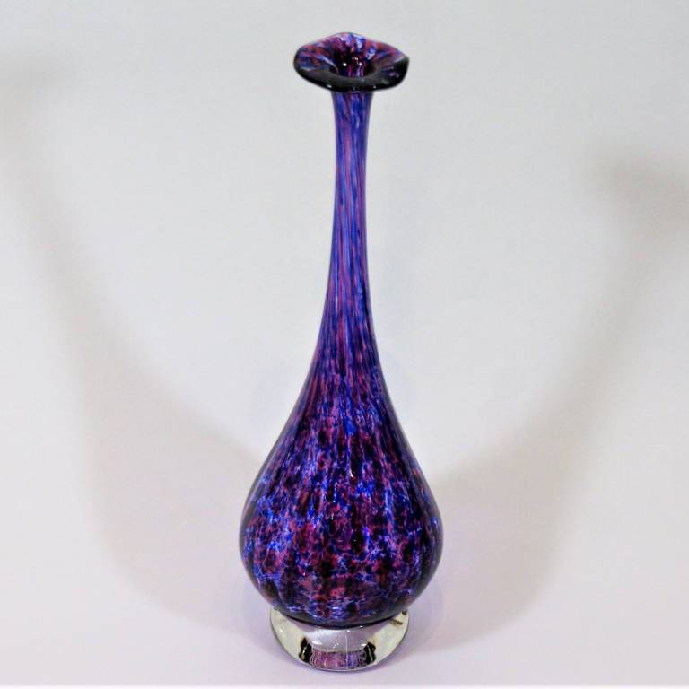 Ruby Urchin Vase