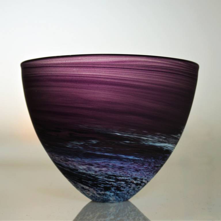 Purple Seaspray Bowl