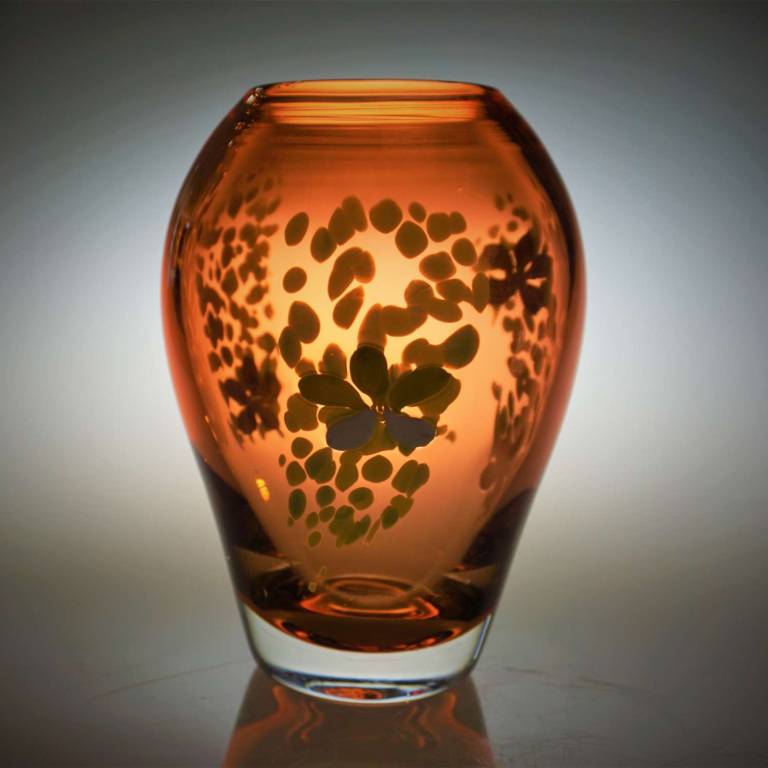 Flower Vase (Orange)