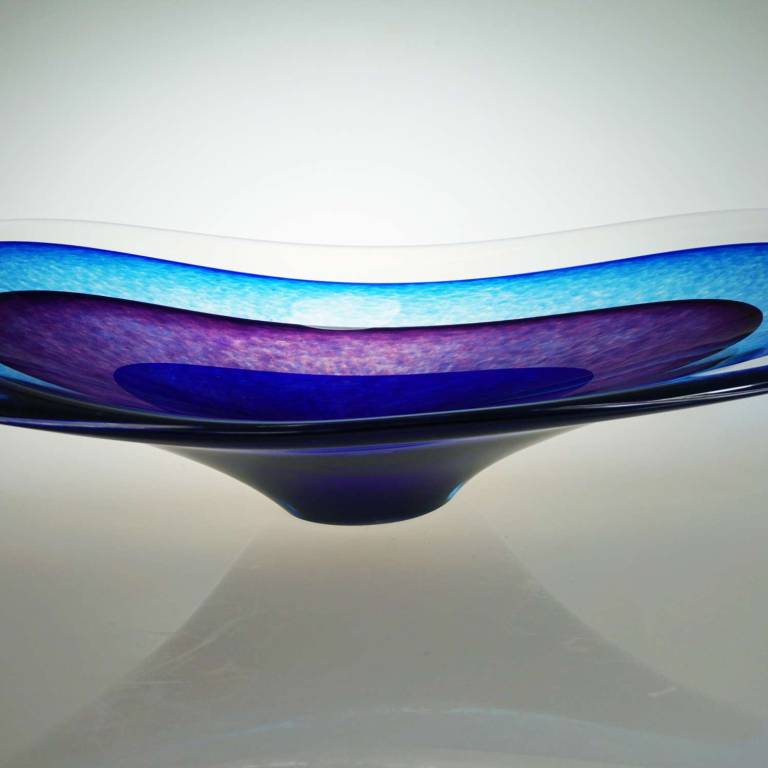 Saturn Bowl Blue & Purple