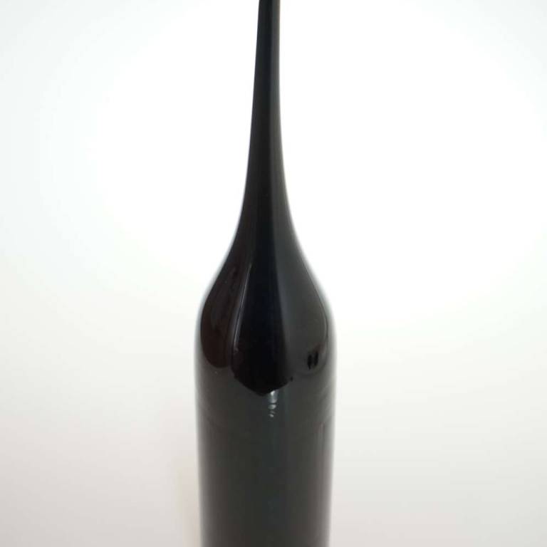 Small Black Cylinder Bottle