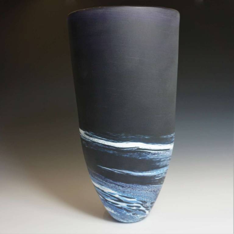 Seaspray Vase Extra Tall Purple