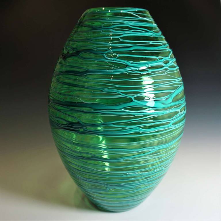 Large Round Bound Vase