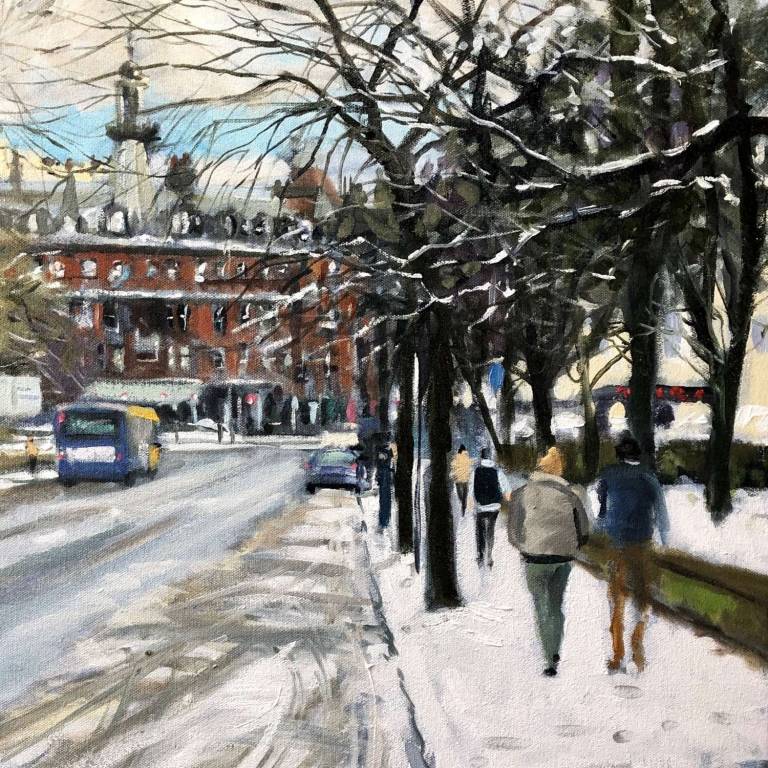 Winter Morning, Sauchiehall Street