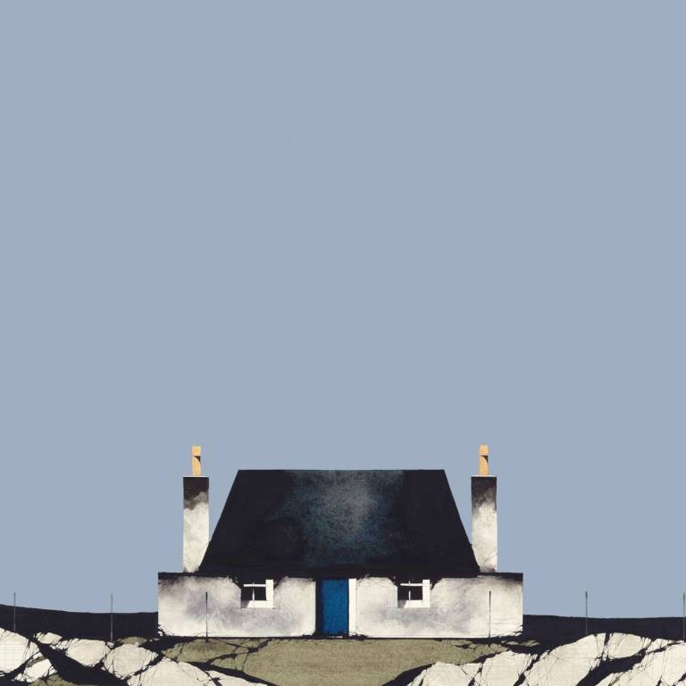 Tiree Cottage, Blue Sky