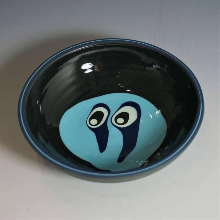 Low Dish Blue/Charcoal